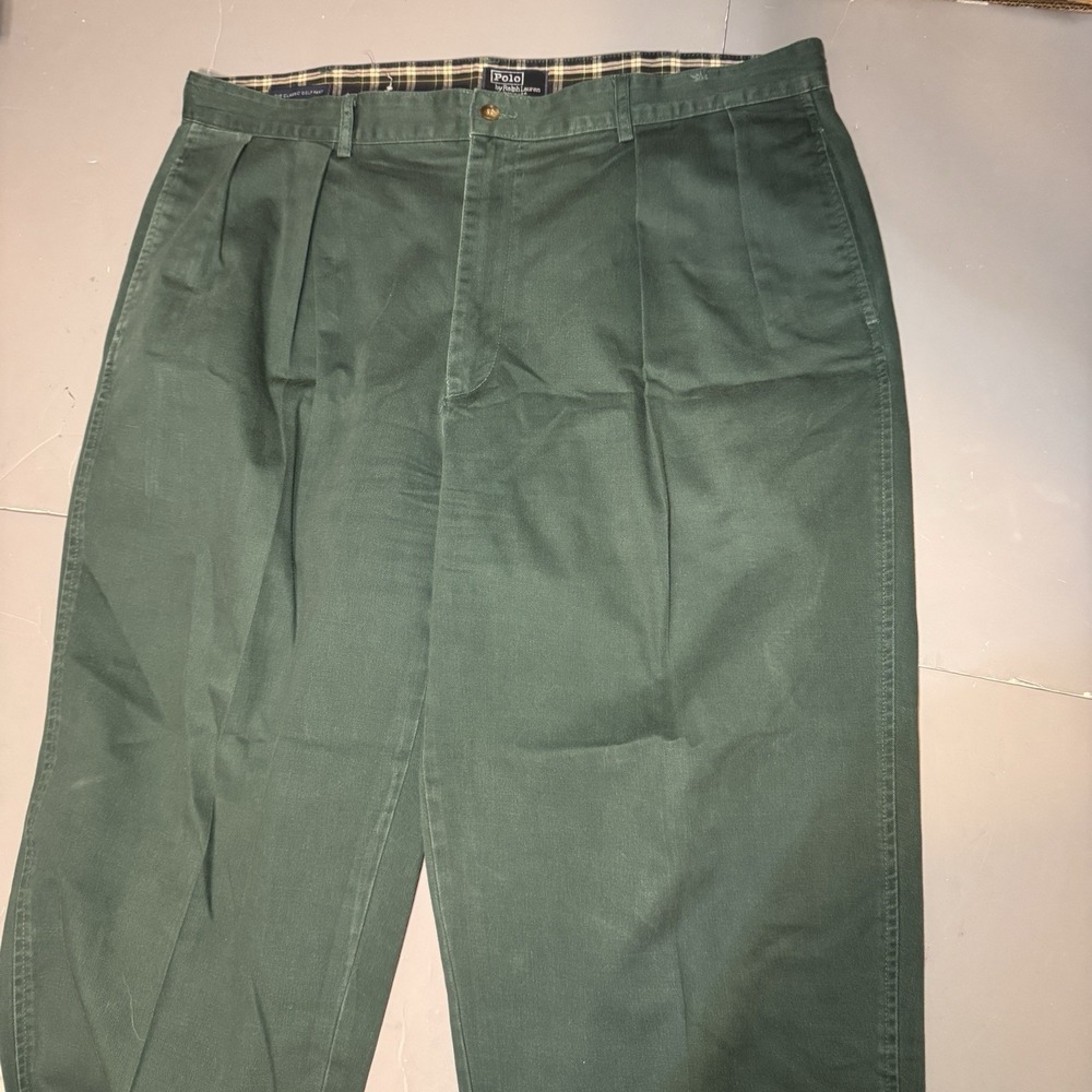 Polo Ralph Lauren The Classic Golf Pants Mens 40 30 29.5 Double Pleat USA Vtg